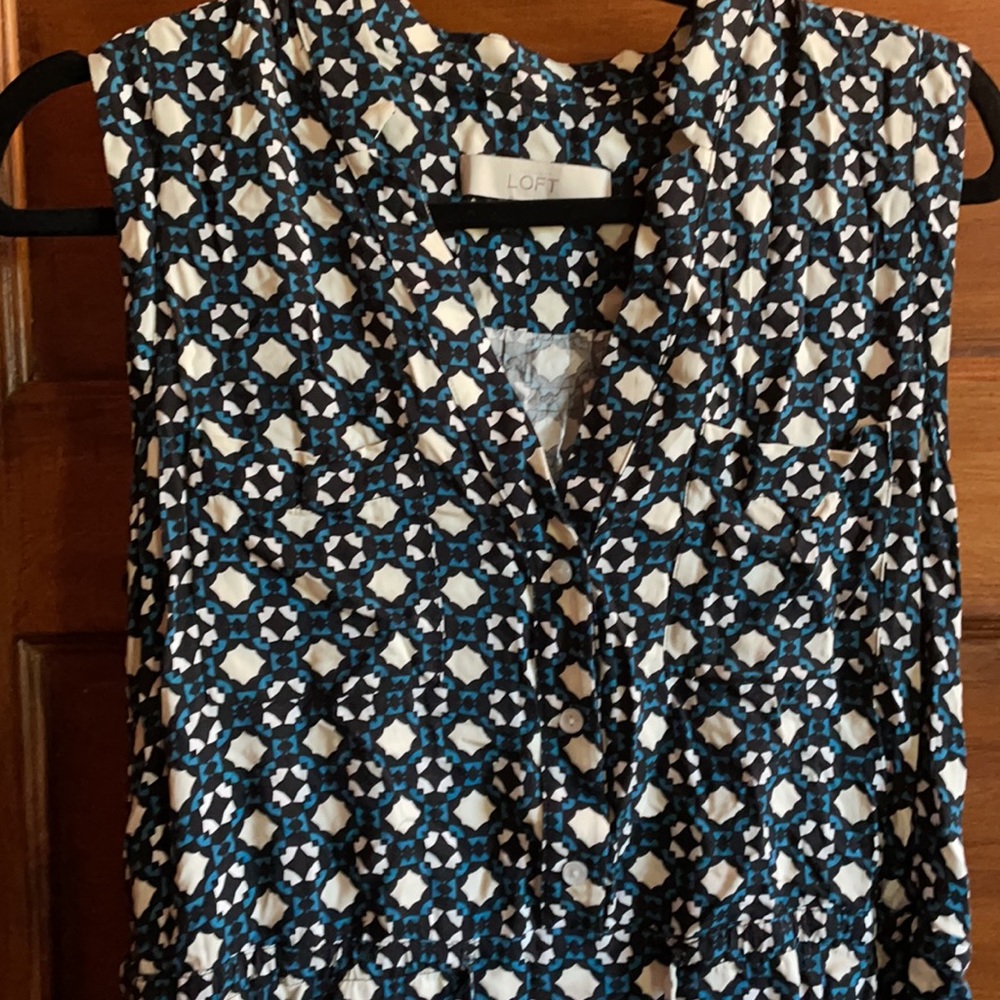 Loft sleeveless dress